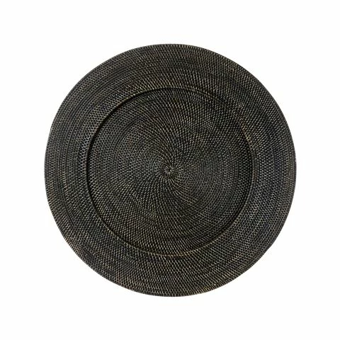 Florabelle - Sasha Woven Tray Black Large 100cm 3 Florabelle - Sasha Woven Tray Black Large 100cm