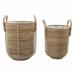 Florabelle - Playa Basket Stripe Set Of 2ce