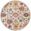 Tapete Rug - Babylon Wildflower Round Rug 240x240cm 1 Tapete Rug - Babylon Wildflower Round Rug 240x240cm -Cores Da Terra Shop 129611 Large