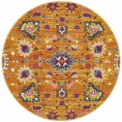 Tapete Rug - Babylon Round Rug Rust 150x150cm