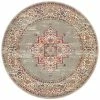 Tapete Rug - Babylon Oriental Round Rug Grey 200x200cm -Cores Da Terra Shop 129671 Large