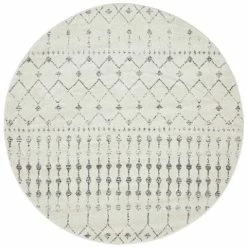 Tapete Rug - Chrome Elsa Round Rug Silver 240x240cm