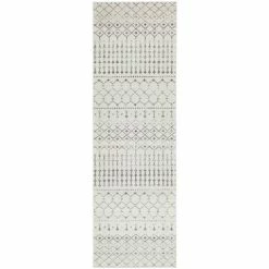 Tapete Rug - Chrome Elsa Runner Rug Silver 400x80cm