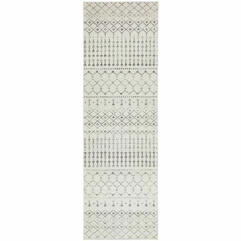 Tapete Rug - Chrome Elsa Runner Rug Silver 500x80cm 3 Tapete Rug - Chrome Elsa Runner Rug Silver 500x80cm