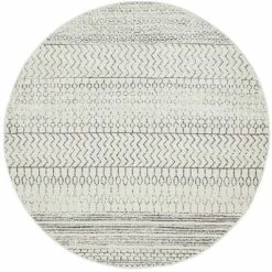 Tapete Rug - Chrome Harper Rug Silver 150x150cm