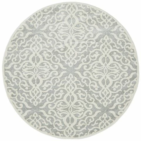 Tapete Rug - Chrome Lydia Rug Silver 240x240cm 3 Tapete Rug - Chrome Lydia Rug Silver 240x240cm