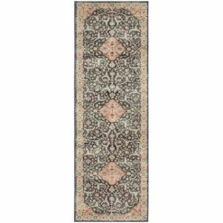 Tapete Rug - Legacy Aztec Runner Rug Midnight Blue 400x80cm