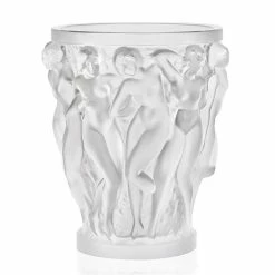 Lalique - Bacchantes Vase Medium Clear