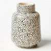 Jones & Co - Black Spotted Vase 2 Jones & Co - Black Spotted Vase -Cores Da Terra Shop 155099 Large
