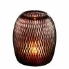 Zaffero - Belle Red Hand Cut Art Glass Table Lamp