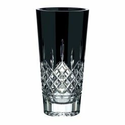 Waterford - Lismore Black Vase 30cm