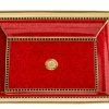 Halcyon Days - Chapel Royal Livery Collection Trinket Tray 1 Halcyon Days - Chapel Royal Livery Collection Trinket Tray -Cores Da Terra Shop 169066 Large