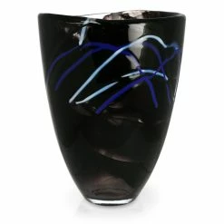 Kosta Boda - Contrast Vase Black 20cm