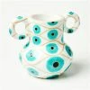 Jones & Co - Evil Eye Vase Sapphire 1 Jones & Co - Evil Eye Vase Sapphire -Cores Da Terra Shop 191847 Large