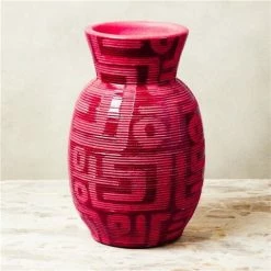 Jones & Co - Colette Pink Tall Vase