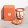 WAKS - Chios Candle Mandarin Scent White -Cores Da Terra Shop 407862 Large