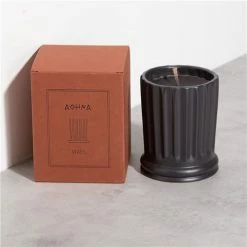 WAKS - Athena Candle Myrrh Scent Black