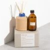 WAKS - Local Clay Ceramic Monopati Blue / Wild Fig Diffuser 2 WAKS - Local Clay Ceramic Monopati Blue / Wild Fig Diffuser -Cores Da Terra Shop 407874 Large