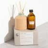 WAKS - Local Clay Ceramic Monopati Green/Wild Fig Diffuser -Cores Da Terra Shop 407878 Large