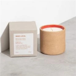WAKS - Local Candle Clay Ceramic Kafenio Red Ouzo
