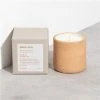 WAKS - Local Candle Clay Ceramic Perivoli White Mandarin -Cores Da Terra Shop 407885 Large
