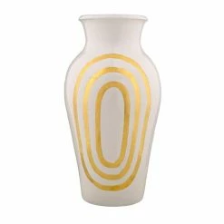 ThemisZ - The Kyklos Vase White And Gold