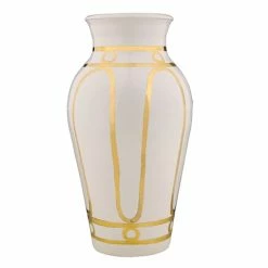 ThemisZ - The Serenity Vase White And Gold