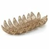 Coastal Home - Tamela Woven Leaf Centrepiece 33x75cm -Cores Da Terra Shop 414946 Large