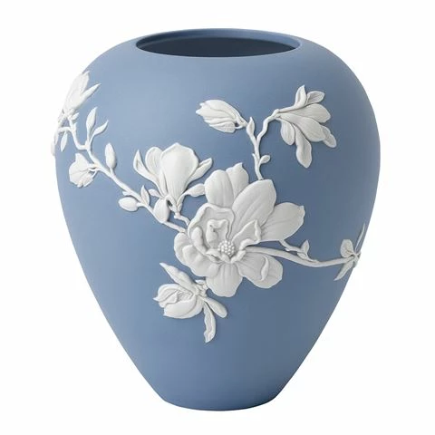 Wedgwood - Magnolia Blossom Large Vase 18cm 3 Wedgwood - Magnolia Blossom Large Vase 18cm