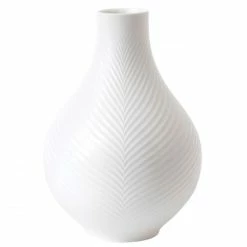 Wedgwood - Folia Bulb Vase White