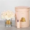 Cote Noire - Vase Twelve Blush Roses Pink Box -Cores Da Terra Shop 447183 Large