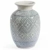 Florabelle - Paisley Vase Light Blue And White -Cores Da Terra Shop 449560 Large