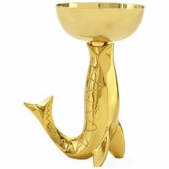 Jonathan Adler - Brass Fish Bowl High