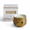 Jonathan Adler - Mue D'or Ceramic Candle Gold -Cores Da Terra Shop 457090 Large