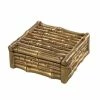 Vandenberg - Box Bamboo Vintage Brass Finish Square