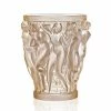 Lalique - Bacchantes Vase Small Gold Lustre -Cores Da Terra Shop 567173 Large