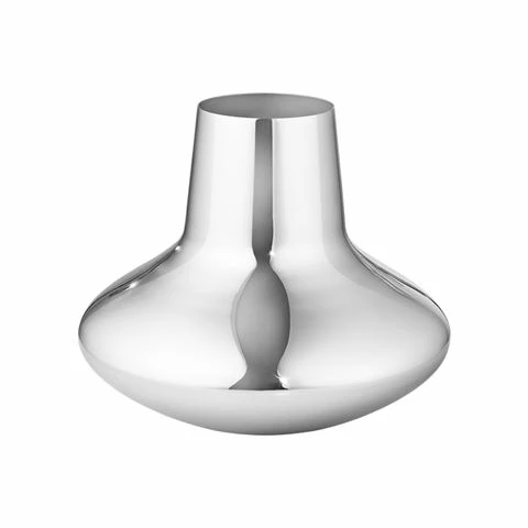 Georg Jensen - Koppel Henning Vase Stainless Steel 22cm 3 Georg Jensen - Koppel Henning Vase Stainless Steel 22cm