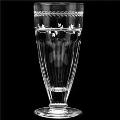 Faberge - Luxembourg Footed Vase Large Clear 33cm